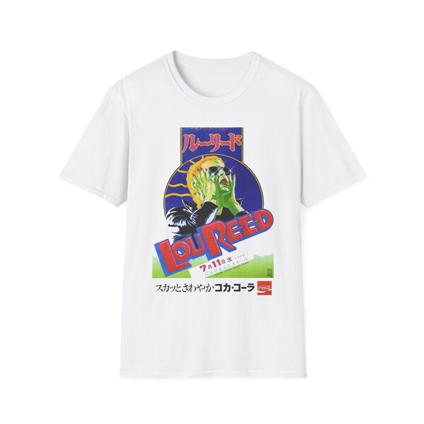 lou reed japanese show poster tshirt