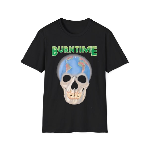 1993 amiga post-apocalyptic video game burntime tshirt