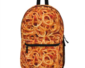 sac à spaghetti (sac à dos pour pâtes entièrement imprimé)