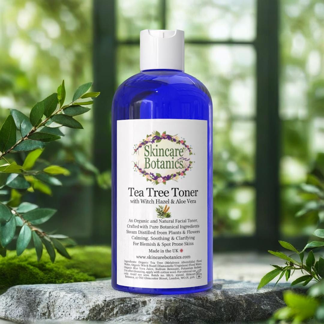 Teebaum, Hamamelis und Aloe Vera Gesichtswasser fr Haut & Haar |  Hergestellt mit natrlichen Blumengewssern | Hautpflege Botanik | 250ml  Inhalt - Etsy.de