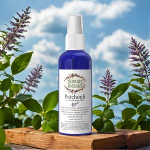Spray/Bruma de pachulí para habitación y cuerpo / Orgánico y natural / Cuidado de la piel botánico
