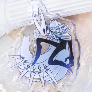 El Recipiente Puro - Llaveros de Hollow Knight imagen 1