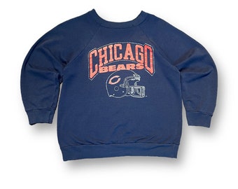 sweat-shirt vintage des années 80, champion des Chicago Bears NFL
