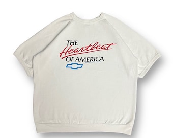 Vintage 90's Chevrolet Heartbeat Chevy Car Sweatshirt