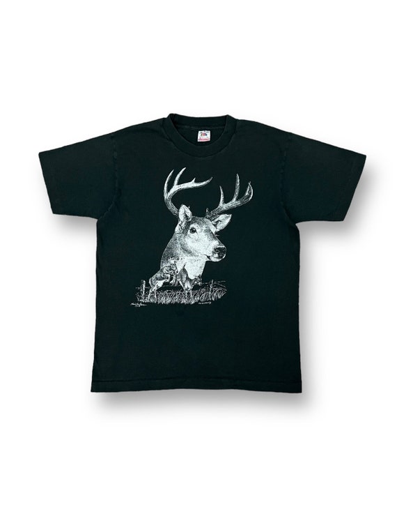 Vintage 90's Deer Animal Nature T-shirt