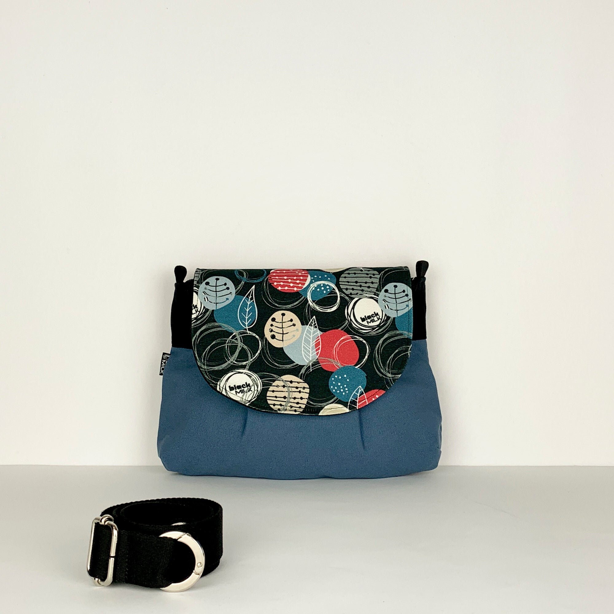 raspberry clutch bag