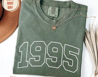 Comfort Color® Birth year shirt, Birthday T-shirts, Vintage inspired t- shirt, 1994 Shirt, 30th Birthday, 1994 Birth Year Tee, Birthday Gift