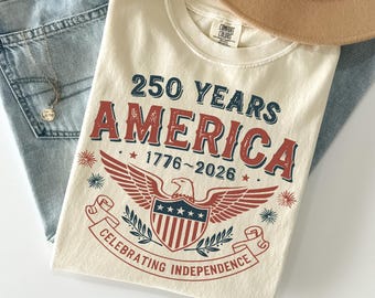 Vintage America Patriotic Eagle Shirt, USA Independence Day Tee, Fourth of July Graphic T-shirt, One Nation Under God Shirt, Comfort Colors®