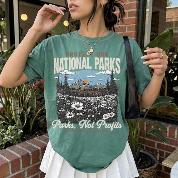 Protect our National Parks Shirt, Environmental Activism T-shirt, National Park T-shirt, Protect Our National Parks T-shirt, Comfort Colors®