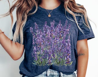 Vintage Cottagecore Shirt, Boho Wilflowers Shirts, Vintage Botanical Flower Shirts, Nature T-shirts, Garden Lover Shirts, Gardening T-shirts