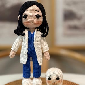 Dentist Anya Doll PDF Amigurumi Pattern
