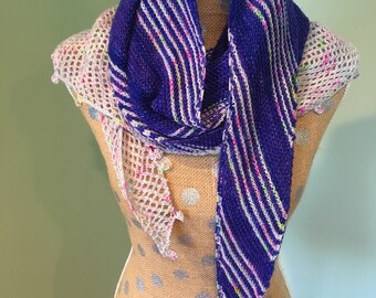 Grote wollen asymmetrische sjaal sjaal