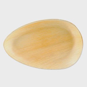 Palm Leaf Oval Plates for Dinner and Dessert Eco-friendly, Biodegradable and Disposable Plates