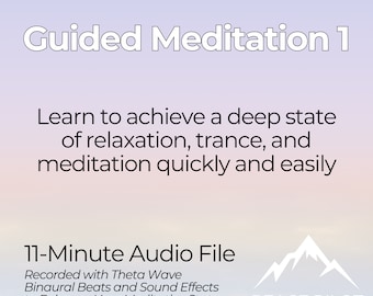 Meditação guiada para relaxamento profundo (arquivo de áudio de 11 minutos)
