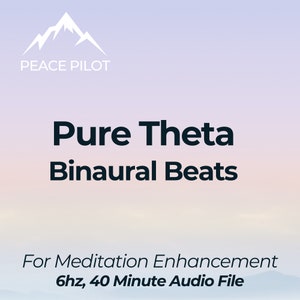 Batidas Binaurais Theta – Áudio de Meditação de 40 Minutos (Download Digital) imagem 1