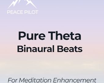 Ondas binaurales Theta – Audio de meditación de 40 minutos (Descarga digital)
