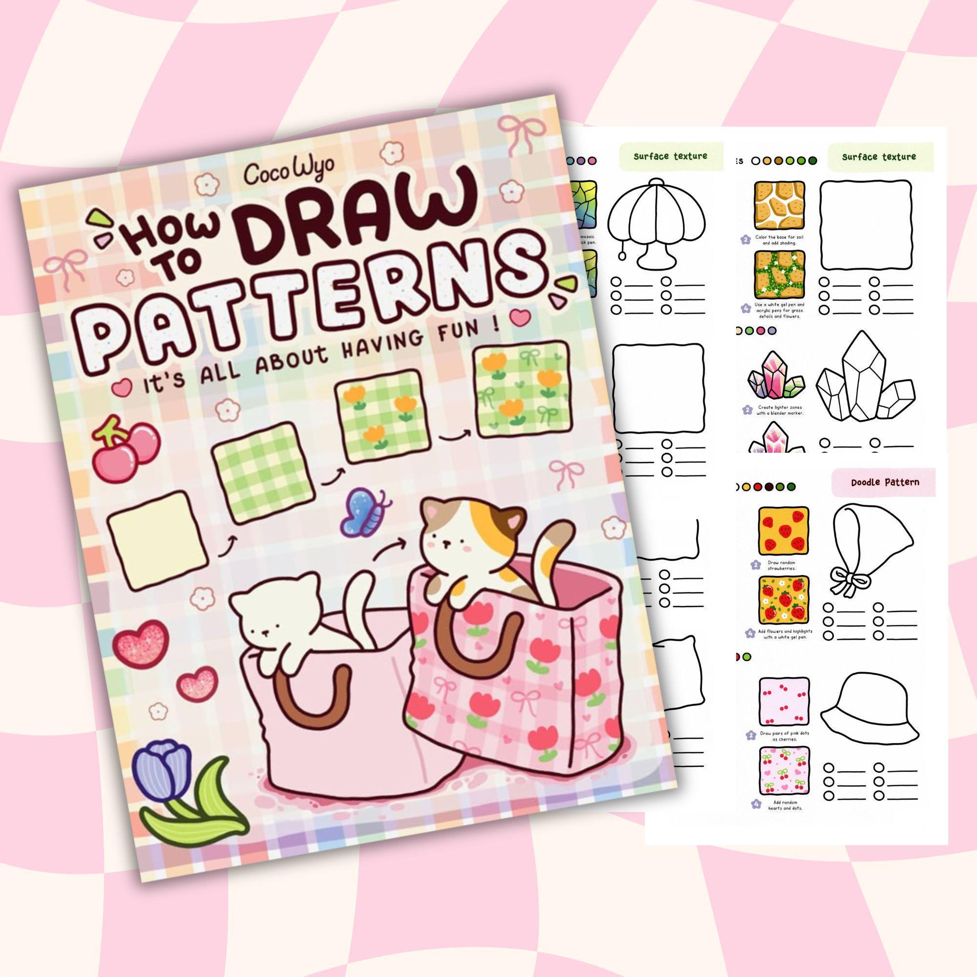 How to Draw Patterns Coloring Book Bundle, Bold and Easy Coco Wyo ...