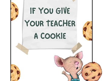Si le regalas un libro de galletas a tu profesor, regalo de graduación, regalo para profesores, agradecimiento a los profesores, galletas para profesores, regalos para profesores
