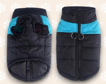 Stylish Dog Vest, Cozy Coat, Waterproof Jacket. Perfect Fit for Small, Medium, Large Dogs. Winter Ready! Get Your Doggo Trending!