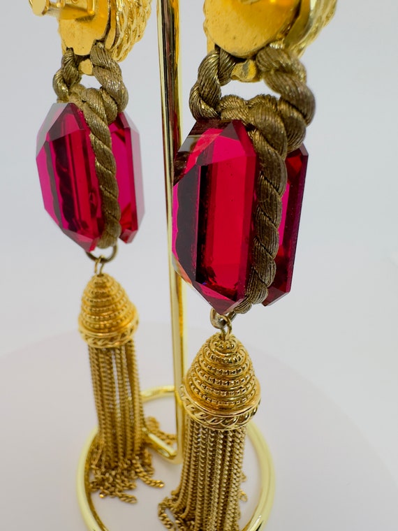 CoutureNumber.com 80s Large Statement Double Side… - image 5