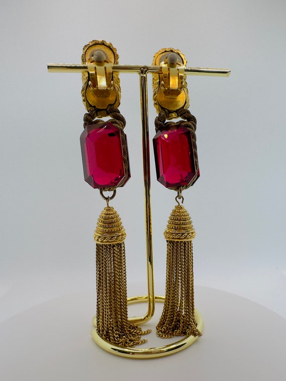 CoutureNumber.com 80s Large Statement Double Side… - image 9