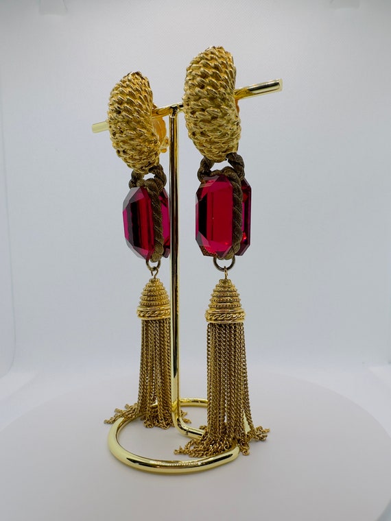 CoutureNumber.com 80s Large Statement Double Side… - image 3