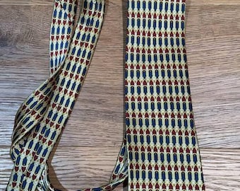 Vintage Sinsabang 100% Silk Necktie