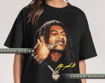 Isiah Pacheco Vintage Style T-Shirt - American Wide Receiver NAW16