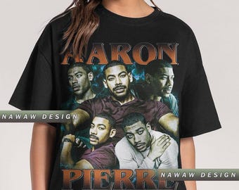 Aaron Pierre shirt, actor shirt design retro and vintage,  gift for friends NAW10