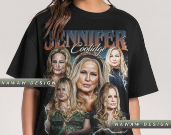 Jennifer Coolidge Vintage Style T-Shirt NAW5