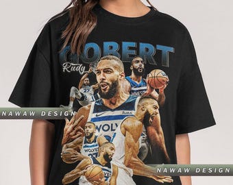 Rudy Gobert Basketball Player Tee or Sweatshirt NAW28