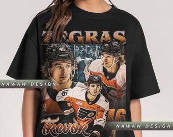 Trevor Zegras American ice hockey center shirt design retro and vintage, shirt youth for gift NAW34
