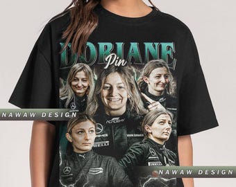 Doriane Pin shirt design retro and vintage, shirt youth and adult for gift NAW25