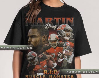 Doug Martin RIP Muscle Hamster shirt design retro and vintage, shirt youth for gift NAW26