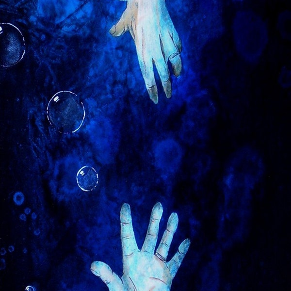 Dark Fantasy Art Print - Last Breath by Mike Best