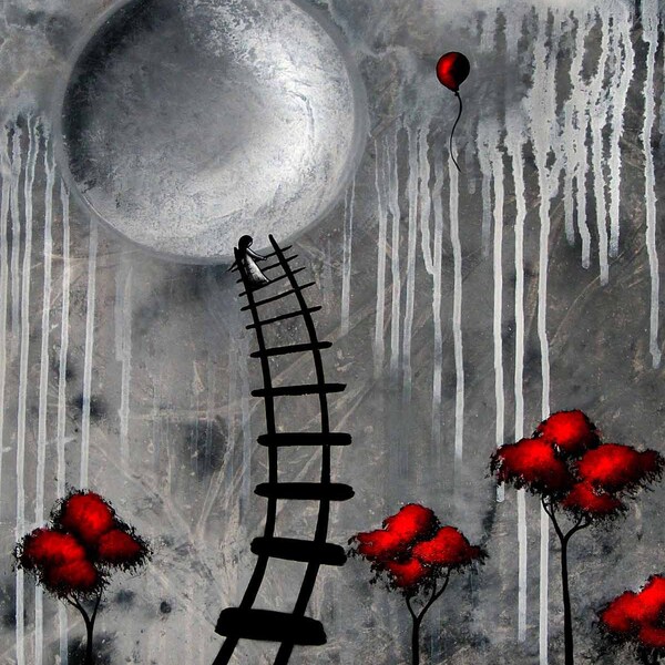 Lowbrow Art Fantasy Print - Just Another Dream by Jaime Best - 8x10