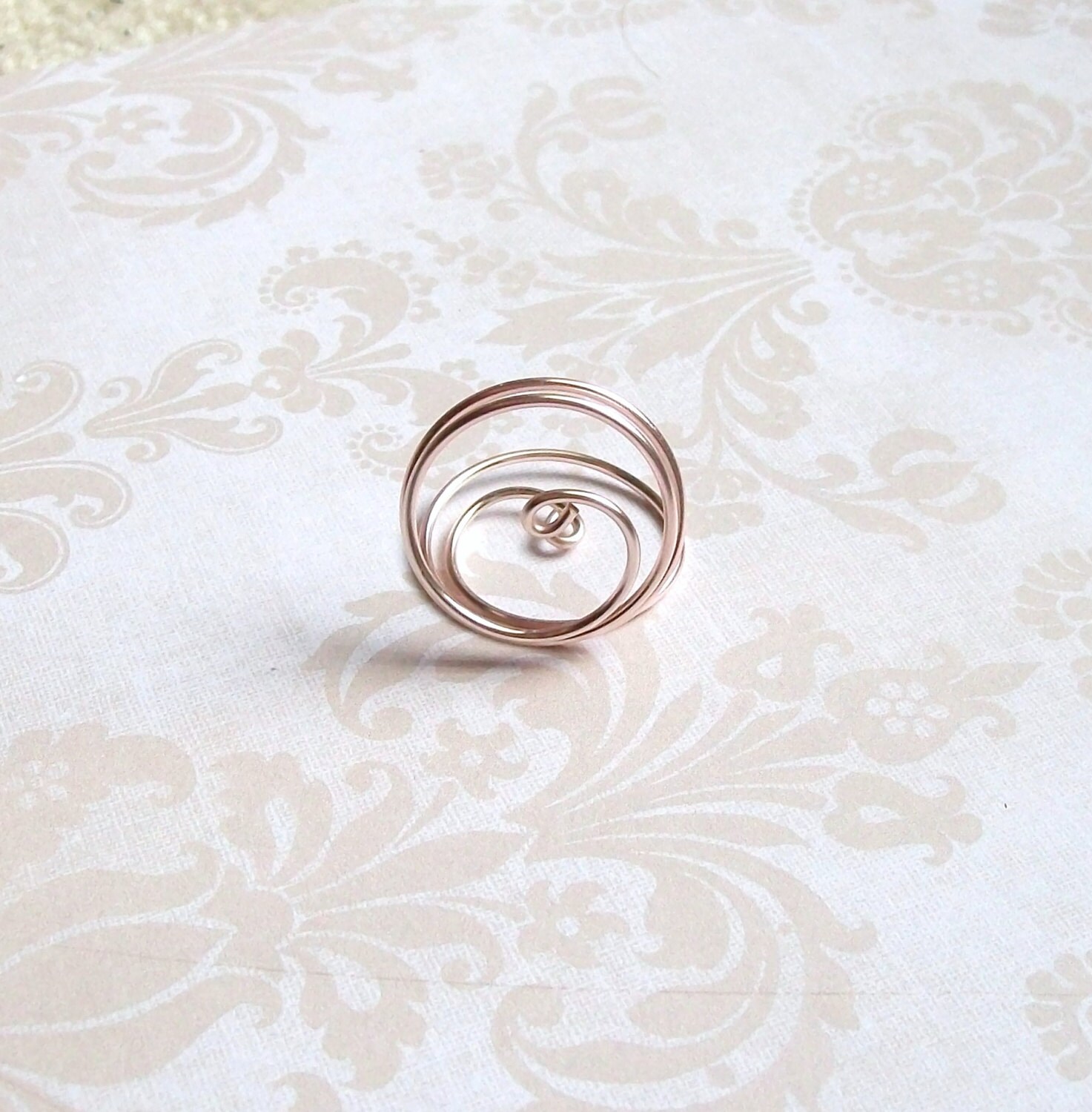 Small Placecard Holder Rose Gold Pink Wire Place Card Etsy