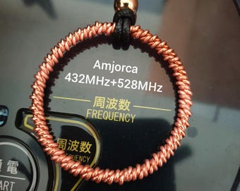 Amjorca Cubit Tensor Ring | 432Hz + 528Hz Healing Frequencies for Energy Balance and Spiritual Harmony