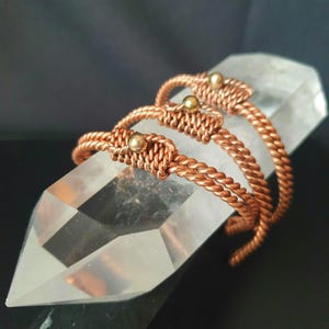 Copper Tensor Bracelet | 1/2 Empowerment Cubit 188MHz - Natural Pain Relief for Women
