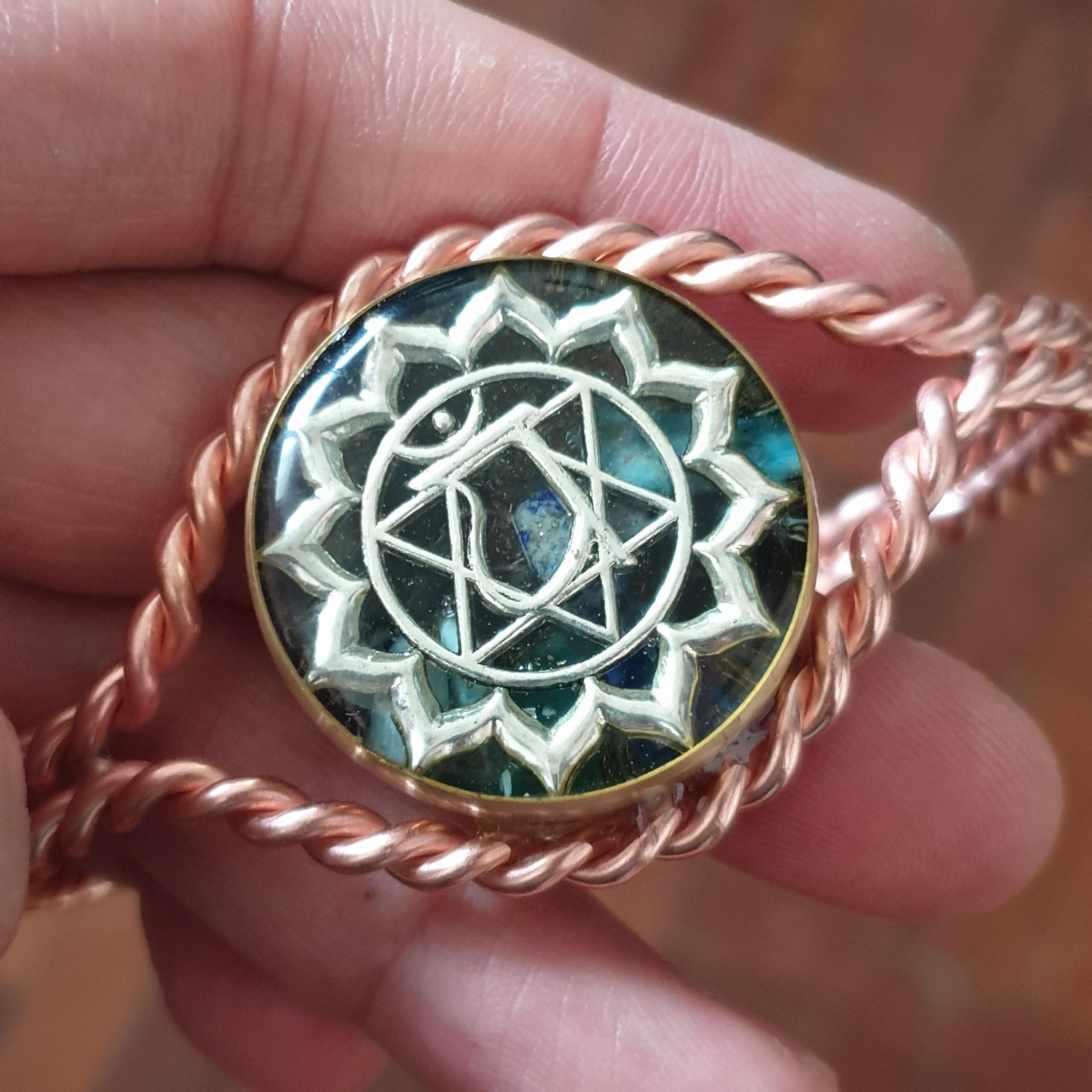 Indigo,RaMu cubit インフィニティ×テンソルコイル ペンダント Tensor Ring Energy Healing Bracelet (indigo Cubit) - Etsy