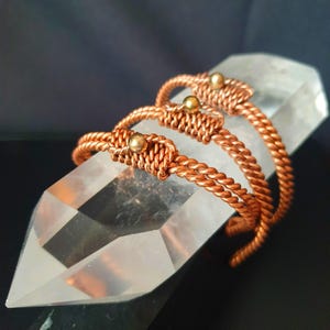 Copper Tensor Bracelet | 1/2 Empowerment Cubit 188MHz - Natural Pain Relief for Women