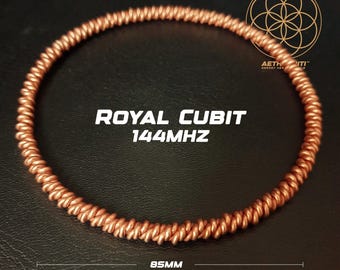 Royal Cubit Tensor Ring | Copper Water Structuring & Energy Healing Tool