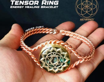 Tensor Ring Energy Healing Bracelet (Indigo Cubit)