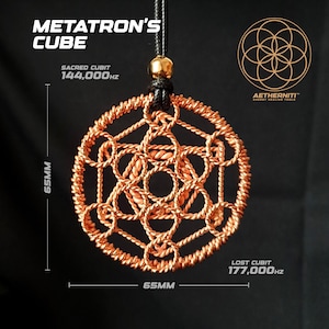 Generatore di energia quantistica dell'anello tensore del cubo di Metatron