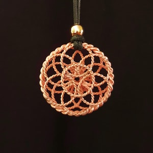 Tensor Ring Pendants | Lotus of Life | Sacred 144MHz and Lost Cubit 177MHz Frequency