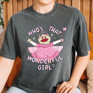 Nanalan Who&#39;s That Wonderful Girl Retro Shirt, Nanalan Cartoon T-Shirt, Nanalan Merch, Cartoon Princes Shirt, Nanalan Lovers Shirt