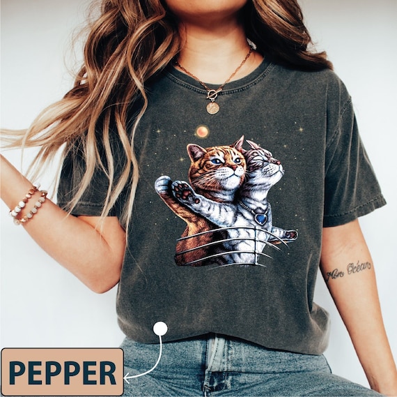 Titanic Cats T-Shirt, High Quality Shirt, Vintage Cat TShirt, Funny Titanic Cat Tee. Cat Love Shirt, Lovely Kitten Shirt, Funny Vintage Tee