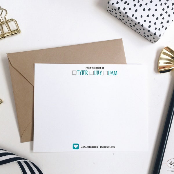 Calling Cards Mommy Etsy