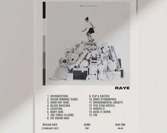 Raye - My 21st Century Blues Album Cover Poster (Digitaler Download)