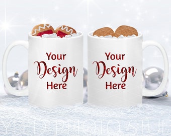 Download Christmas Mug Mockup Front And Back Holiday Mockup Christmas Backdrop For Your Cup Design All Free Mockups Free Psd Mockups PSD Mockup Templates